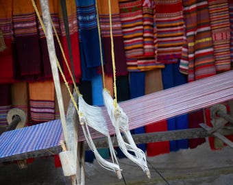 Mai Châu Loom, Vietnam – Museum-Grade Metal Print