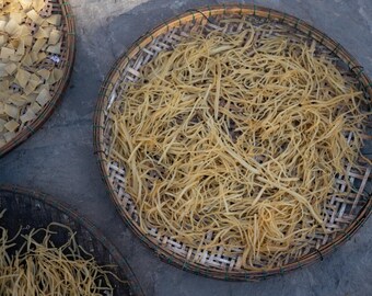 Sun-Dried Noodles #2, Hoi An – Museum-Grade Metal Print