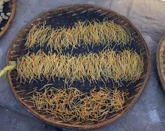 Sun-Dried Noodles #1, Hoi An – Museum-Grade Metal Print