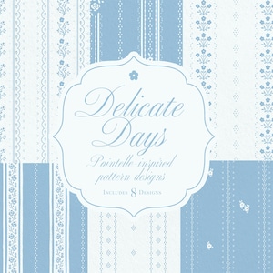 Delicate Days: Pointelle - Inspired Pattern Design Bundle