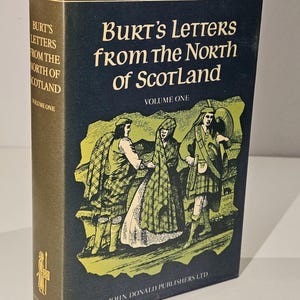 Cartas de Burt do Norte da Escócia Vol 1 1974 John Donald Scottish HC DJ