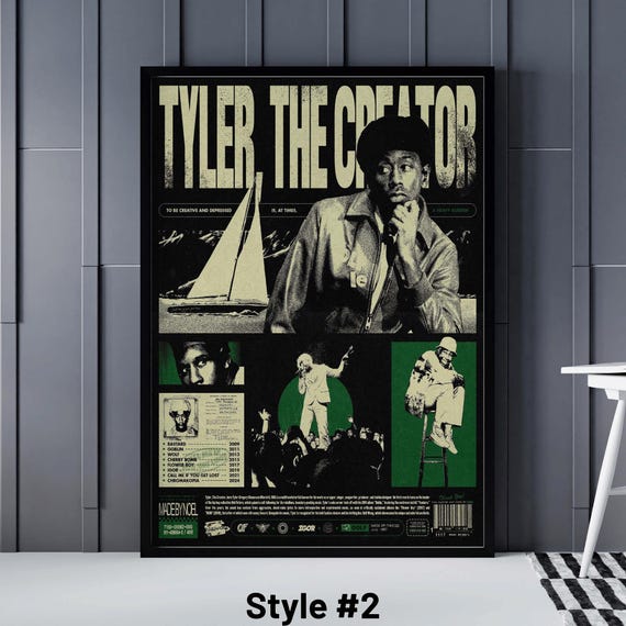 Tyler the Creator Gig Posters, Tyler the Creator Barclays Center