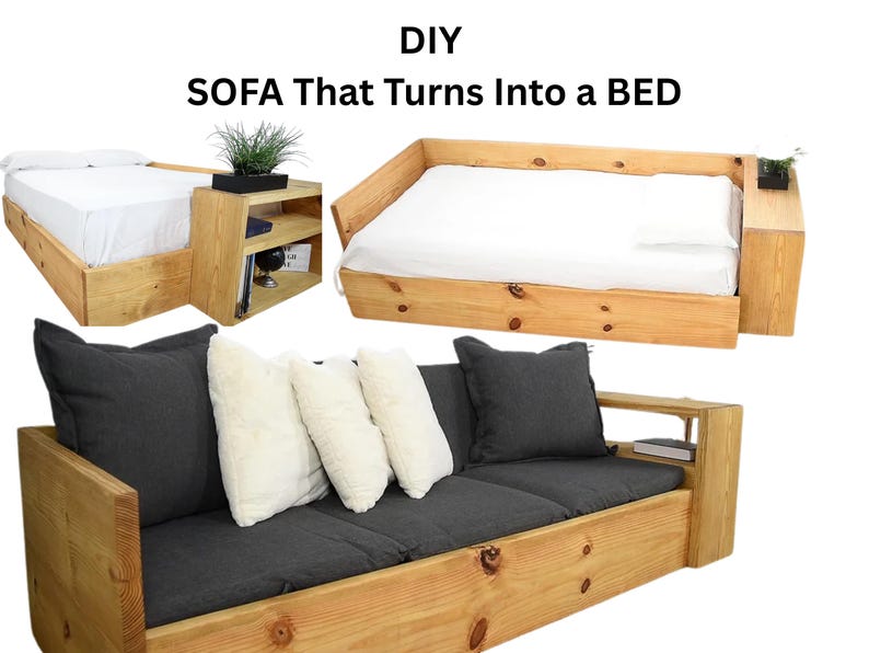 DIY Sofa Bed Plans