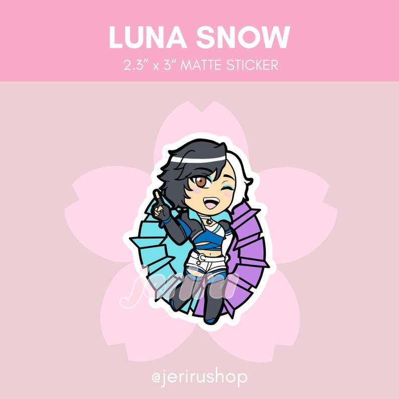 Marvel Rivals Inspired Sticker Set | Luna Snow, Mantis, Cloak & Dagger ...