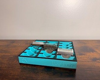 Personalized Dog Grooming Standard Blade Holder | Clipper Organizer Tool Rack