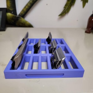 Personalized Jozze Blade Tray (Large Blades) | Clipper Tray | Holds 21