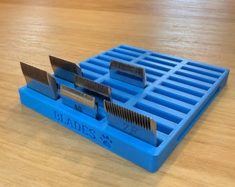 Personalized Dog Grooming Blade Tray / Clipper Tray