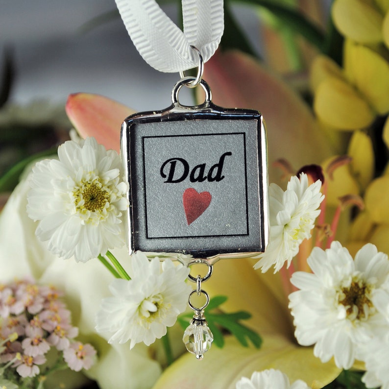 Floral Bouquet Wedding Bouquet Charm Bridal Bouquet Wedding Photo Pendant
