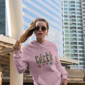 Cheerleading Hoodie: Oversized Team Spirit Sweatshirt