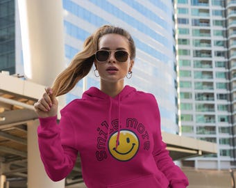 Positive Vibes Oversized Hoodie: Cozy Inspirational Apparel