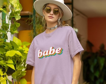 Retro Graphic Tee: Comfort Colors Garment-Dyed Cotton T-Shirt