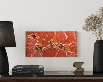 Adenoma, acrylic on canvas, 10x20”