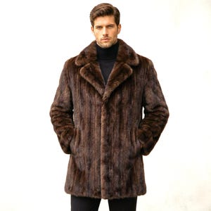 Brown Mink Coat - Etsy