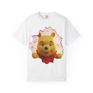 Winnie the Pooh Unisex T-Shirt, Cute Gift for Kids  Adults, Cartoon Apparel, Birthday, Disney Fan, Cozy & Fun