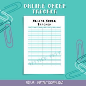 Online Order Tracker