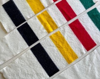 Pack of Wool Remnants - 4 Pieces of Glacier National Park