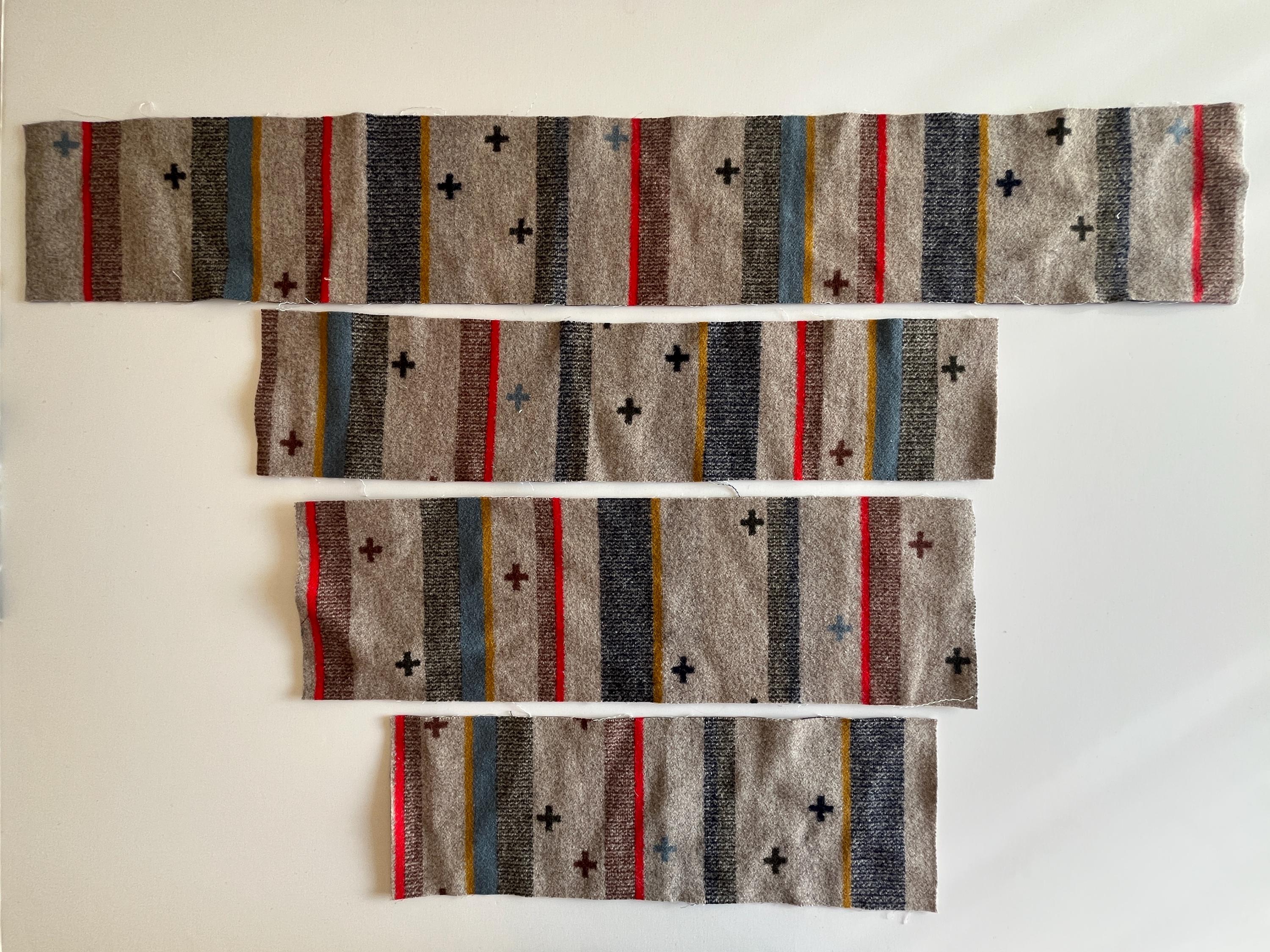Couverture de camp Pendleton vintage en laine, formes