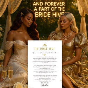 Cartes de proposition VIP Bride Hive | Fête de mariage inspirée de Beyoncé | Minimaliste imprimable PDF + PNG | Demoiselle d'honneur, femme de chambre, matrone I Behyhive Wedding
