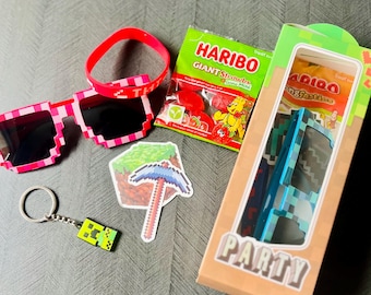 Mining Gamer Childrens Party Favours - Pre Filled Party Box