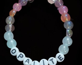Pulsera de cuentas de opalita TLOAS