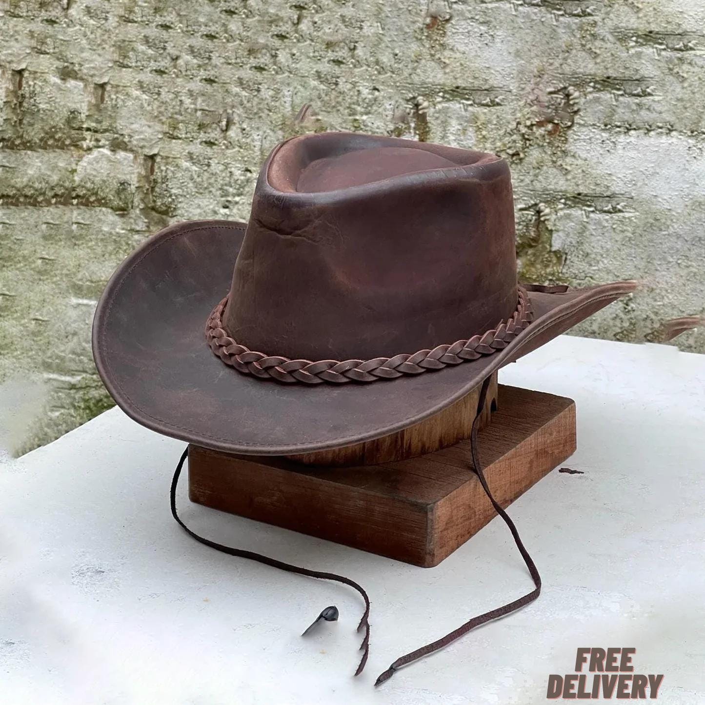 AKUBRA　ハット 　ブラウン Akubra hat - Etsy 日本