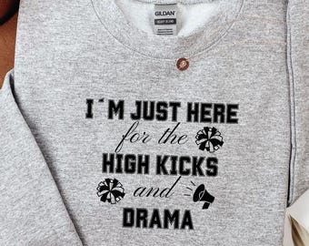 Cheer Sweatshirt, Cheerleading Sweater, Cheer Mom Shirt Sweatshirt, Cheerleader Gift, Game Day Shirt,Cheer Competition Tee,Birthday Gift Mom