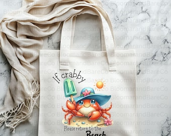 Si estás de mal humor, por favor regresa a la playa PNG/Camiseta de mal humor/Mierda linda PNG/Humor de verano PNG/Diseño de camiseta de playa/Regresa a la playa PNG/Camiseta de cangrejo