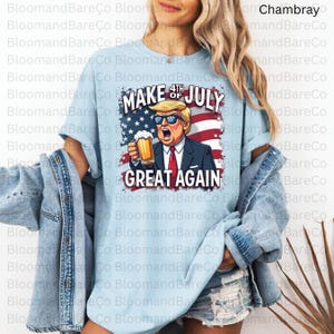 Make 4th of July Great Again PNG| Patriotic Beer Digital File| Retro American 4th of July Png| 4th of July Trump| Trump Png| Patriotic Png
