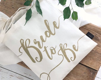 Bride To Be | Wedding Bag | Bridal Shower | Bachelorette | Wedding | Bride | Engagement Gift