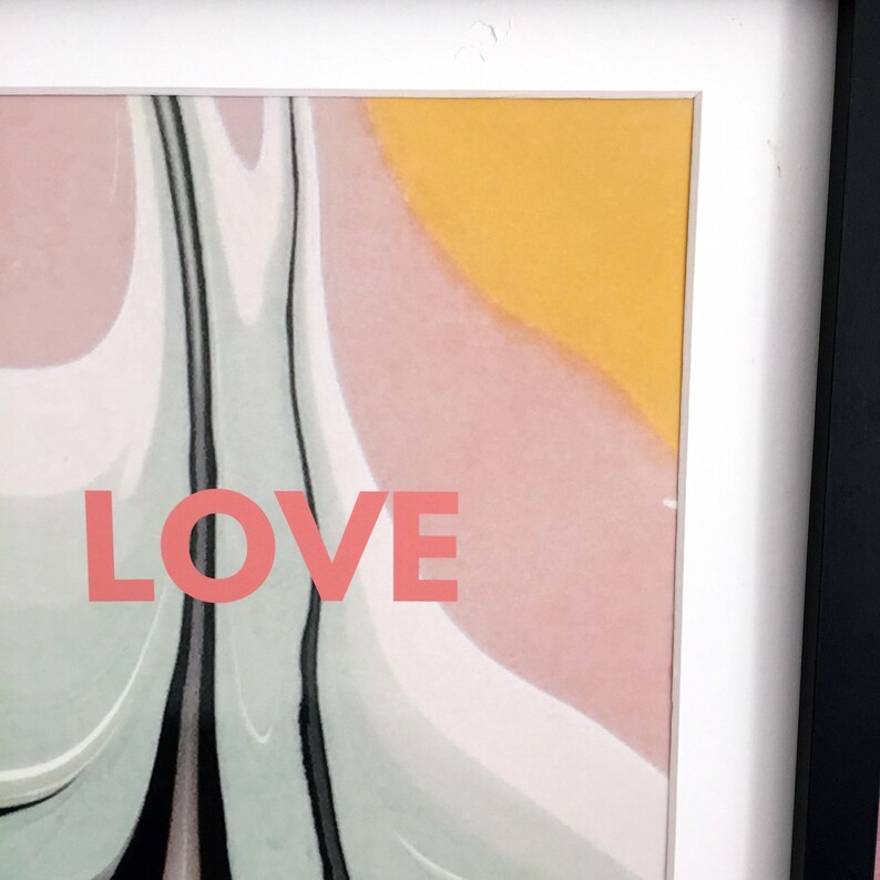 Inspirational Wall Art Decor Love Wall Art Love Print Etsy UK