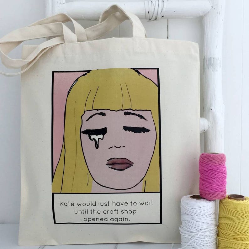 Craft Shop Personalised Craft Bag Craft Project Bag Craft Storage Crafting Craft Accessories