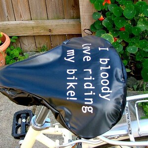 funny bike seat covers