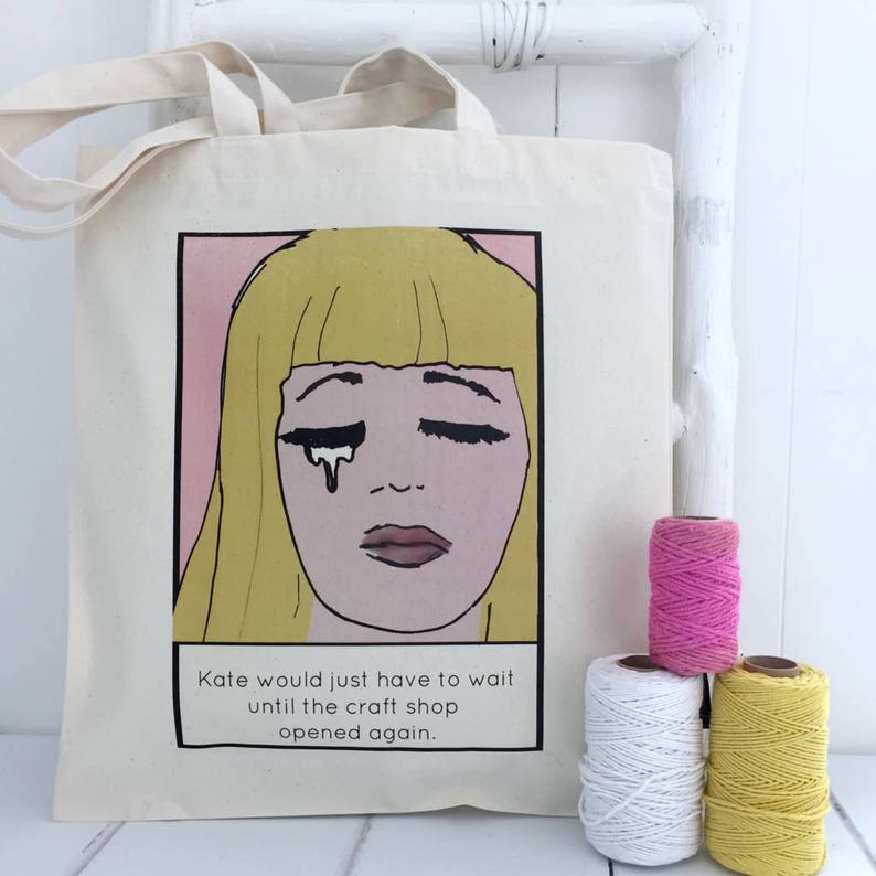 Craft Shop Personalised Craft Bag Craft Project Bag Craft Storage Crafting Craft Accessories