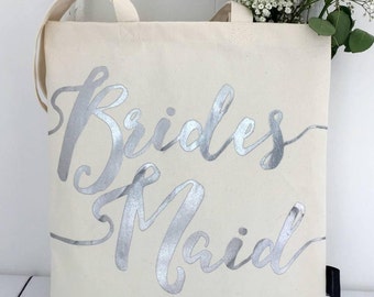 Bridesmaid Bag | Silver Bridesmaid Bag | Bridesmaid Accessories | Bridesmaid Bag | Be My Bridesmaid