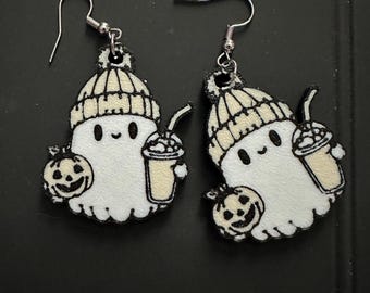 Pendientes de fantasma de Halloween