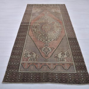 Area Rug,4x8 Rug,Vintage Rug,4x8 Area Rug,Oushak Rug,Anatolian Rug,Rug For Bedroom,Custom Rug,Turkish Rug,Handmade Rug,Boho Rug,Wool Rug,
