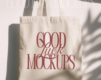 Tote Bag Mockup Simple, Cotton Canvas Tote Mock Up Liberty Bags OAD113, Shopping Bag Mockup Minimalist, Printify Printful Sublimination Tote