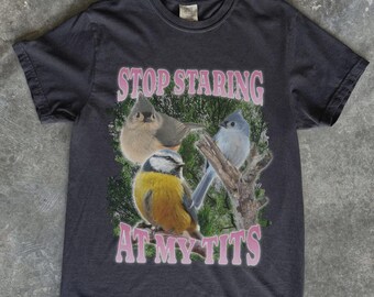 Inappropriate Bird Shirt, Bird Watching Gifts, Inappropriate T Shirt Exchange, Offensive Shirt Exchange, Gifts for Bird Lovers, Bird T Shirt