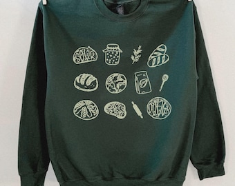 Sourdough Sweatshirt, Sourdough Gifts, Bread Making, Bread Baker, Baking Gifts for Her, Gift for Bakers, Gift for Wife