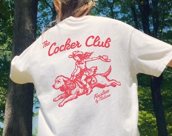 Cocker Spaniel Shirt, Dog Mom Shirt, Gift for Dog Lovers, Gifts for Her, Dog Tshirt, Pet Shirt, Comfort Colors Shirt