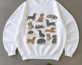 Dachshund Sweatshirt, Weiner Dog Gifts, Dachshund Lover Gifts for Dog Lovers, Dachshund Gifts, Dog Sweatshirt, Dog Mom Gifts
