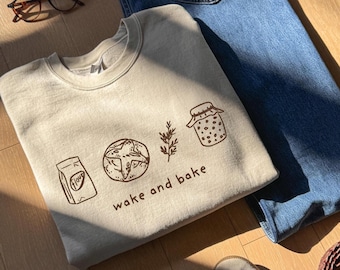 Sourdough Sweatshirt, Sourdough Gifts, Bread Making, Bread Baker, Baking Gifts for Her, Gift for Bakers, Gift for Wife