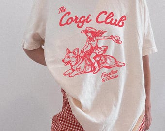 Corgi Shirt, Corgi Merchandise, Corgi Stuff, Retro Dog Shirt, Corgi Gifts, Dog Mom Shirt, Gifts for Dog Lovers, Dog Mom Gifts, Dog Tshirt
