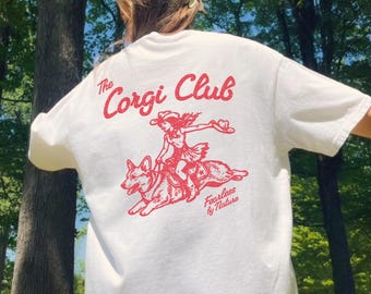 Corgi Shirt, Corgi Merchandise, Corgi Stuff, Retro Dog Shirt, Corgi Gifts, Dog Mom Shirt, Gifts for Dog Lovers, Dog Mom Gifts, Dog Tshirt