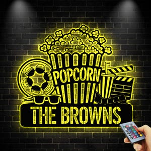 Personalized Home Theater Metal Sign, Cinema Home Decor, Movie Room Wall Decor, Home Movie Bar Decor,Film Lover Theater Gift