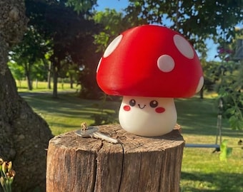 Mushroom Glow Garden Decor | Hide-A-Key | Novelty Decor