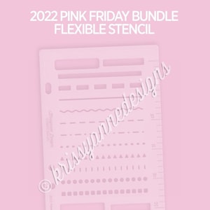 KAD Stencil - Muestreador de línea Pink Friday
