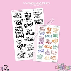 Hand Lettered Script | Halloween