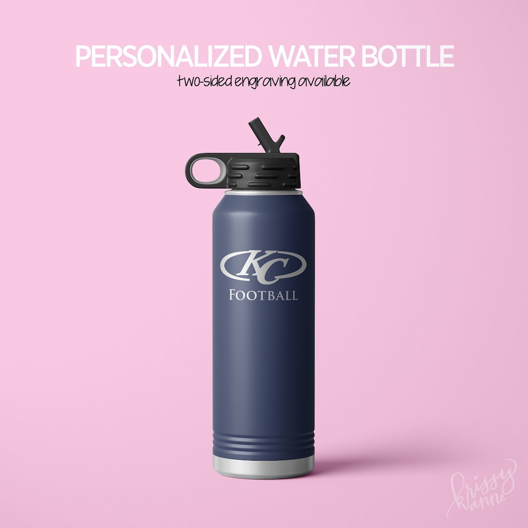 Personalized Water Bottle With Straw | Insulated With Customized ...