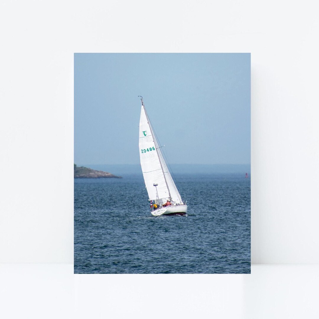 Sailing Away Art Print [unique Ocean Art - Coastal Photography ...